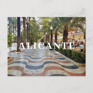 Postal España Alicante Postcard