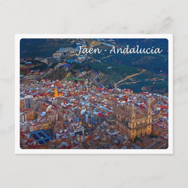 Postal España - Andalucía - Jaén (Anverso)