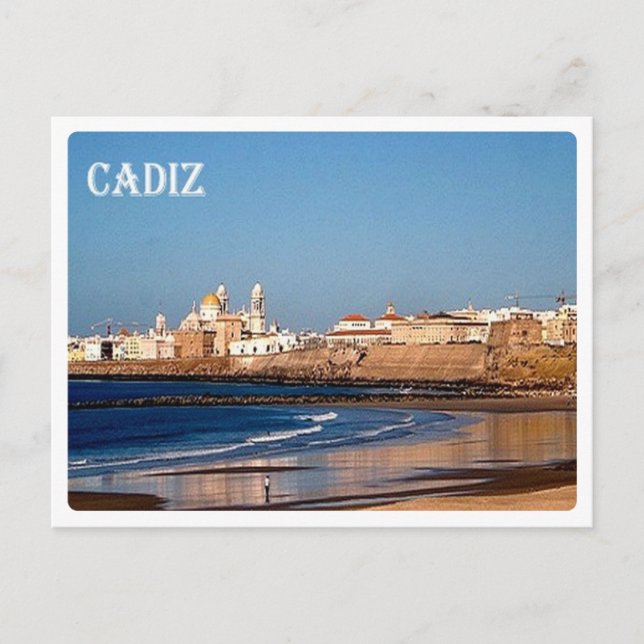 Postal España - Cádiz (Anverso)