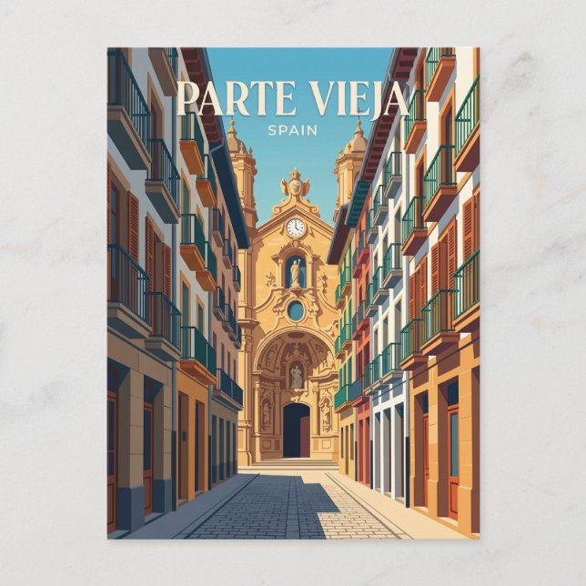Postal España Ciudad Antigua (Anverso)