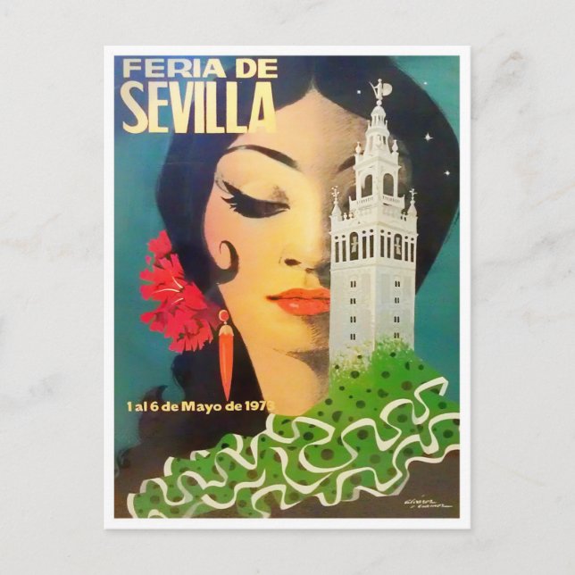 Postal España Feria de Sevilla 1973 (Anverso)