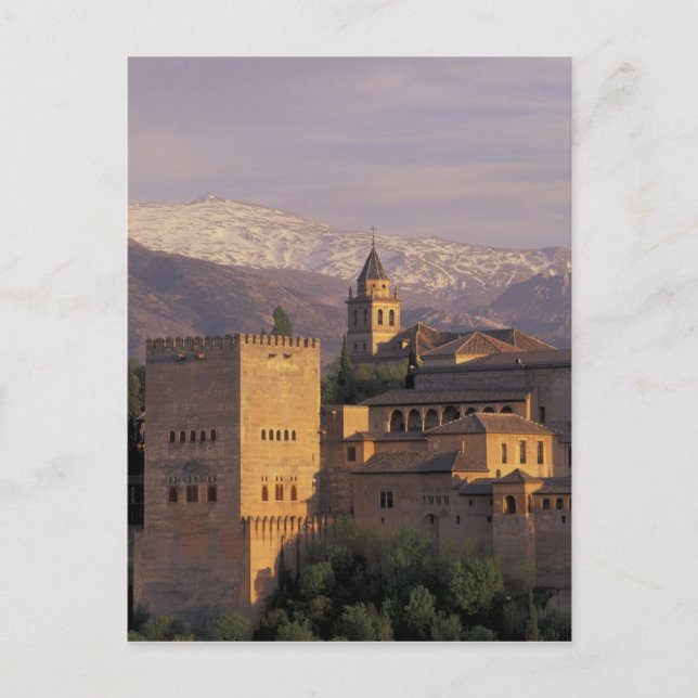 Postal España, Granada, Andalucía La Alhambra, 2 (Anverso)