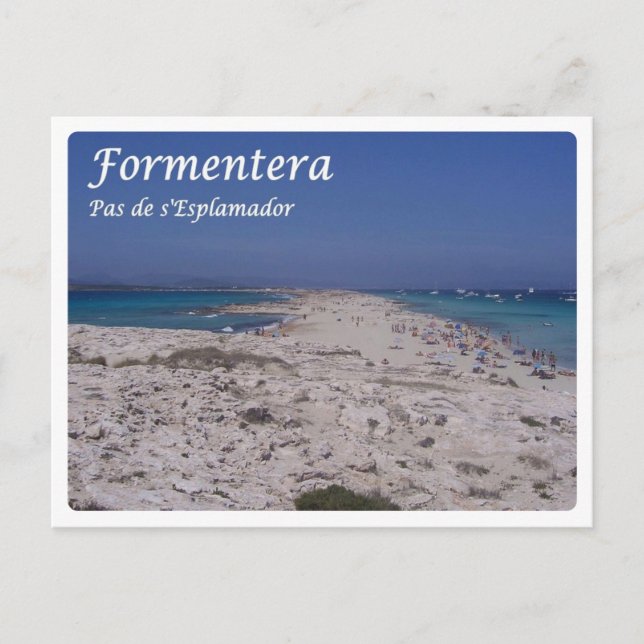 Postal España - Islas Baleares - Formentera - (Anverso)