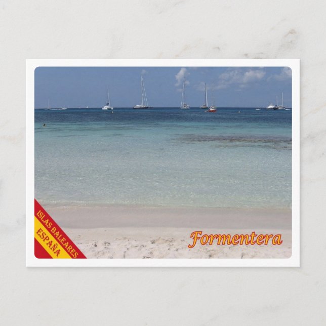 Postal España - Islas Baleares - Formentera - (Anverso)
