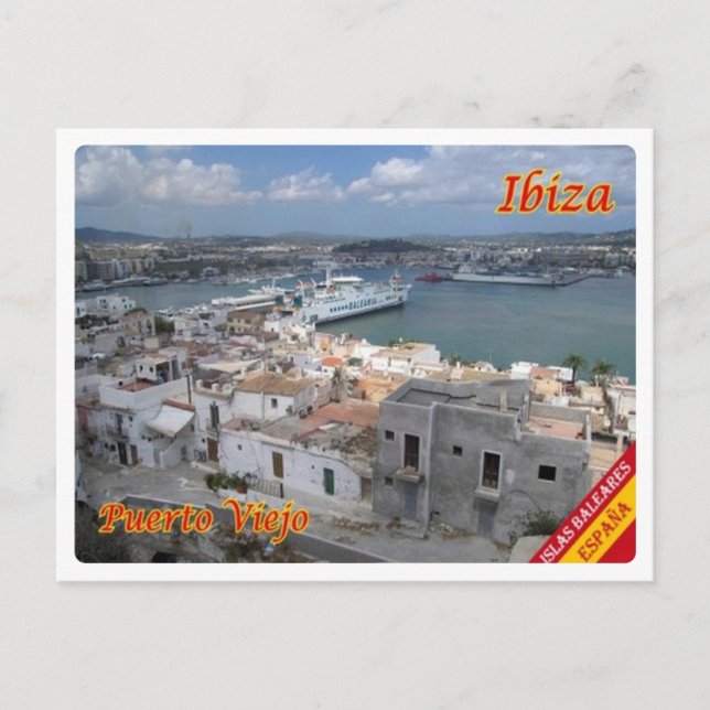 Postal España - Islas Baleares - Ibiza - Eivissa - (Anverso)