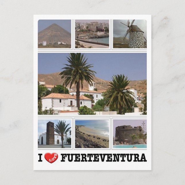 Postal España - Islas Canarias - Fuerteventura - (Anverso)
