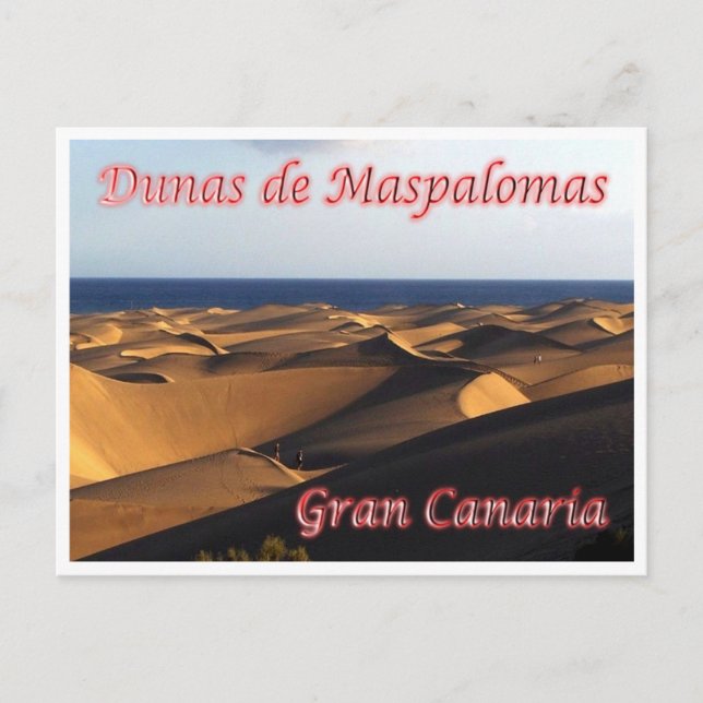 Postal España - Islas Canarias - Gran Canaria (Anverso)