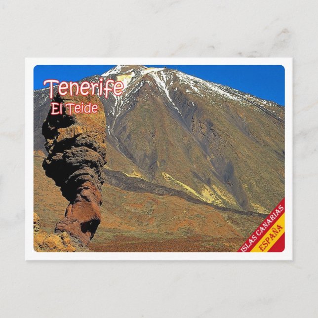 Postal España - Islas Canarias - Tenerife - (Anverso)