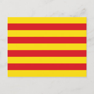 Postal España: La Senyera Cataluña