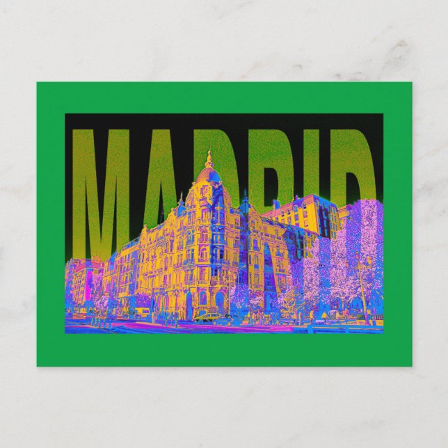 Postal españa madrid (Anverso)