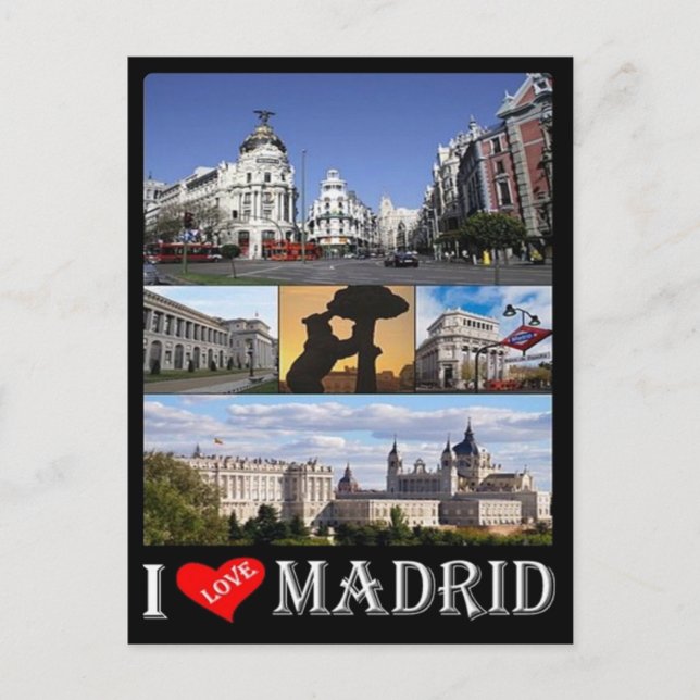 Postal España - Madrid - Amo - (Anverso)