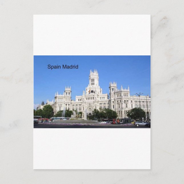Postal España, Madrid City Hall Plaza de Cibeles (St.K. (Anverso)