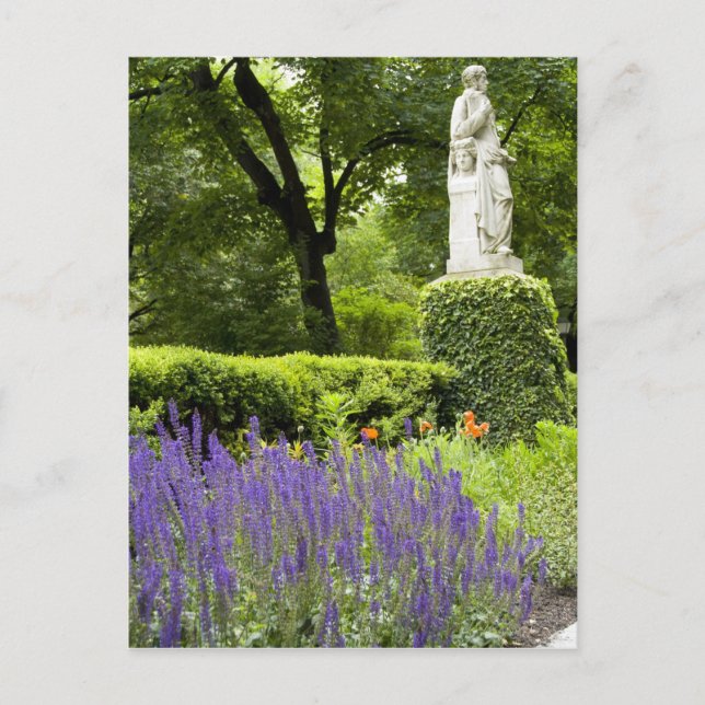 Postal España, Madrid. Jardín Botánico Real (Anverso)