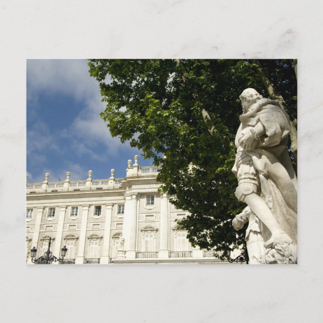Postal España, Madrid. Palacio Real. (Anverso)