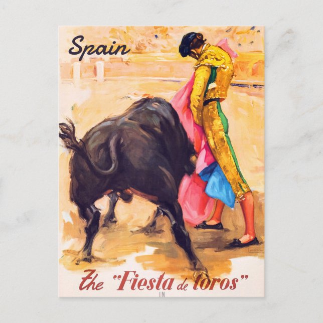 Postal España, Plaza de Toros  (Anverso)