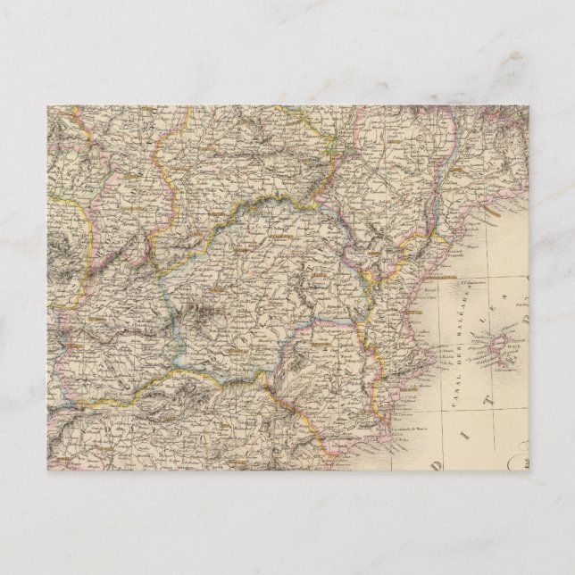 Postal España, Portugal 10 (Anverso)