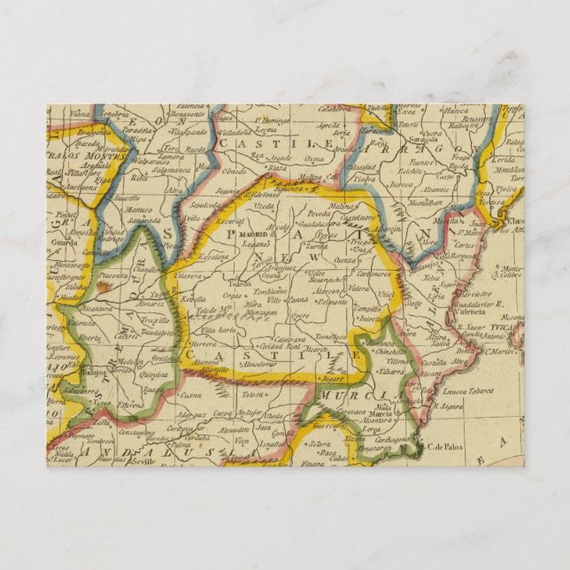 Postal España, Portugal 2 (Anverso)