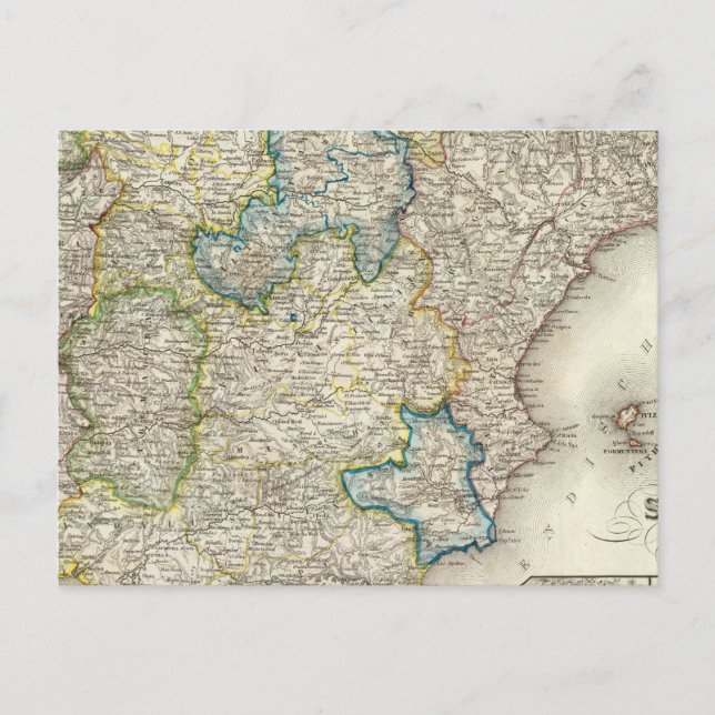 Postal España, Portugal 5 (Anverso)