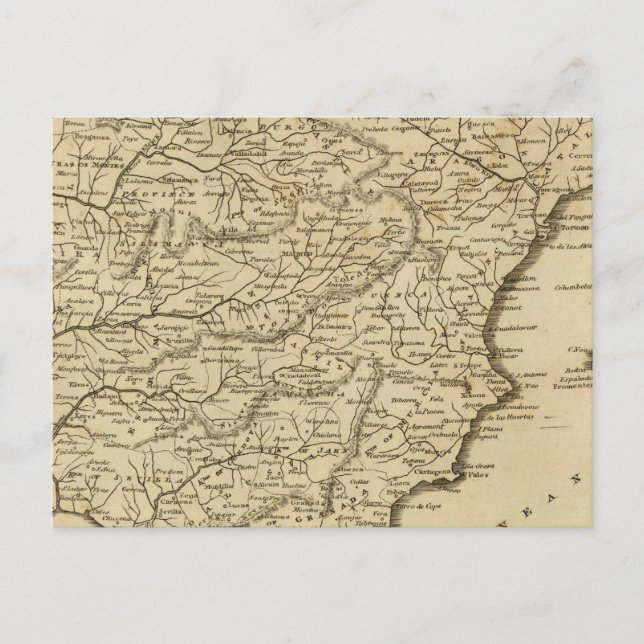 Postal España, Portugal 6 (Anverso)