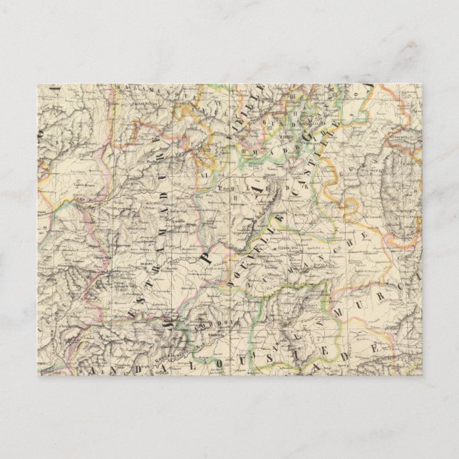 Postal España, Portugal Europa 24 (Anverso)