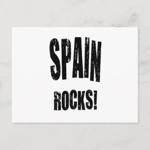 Postal ¡España Rocks!