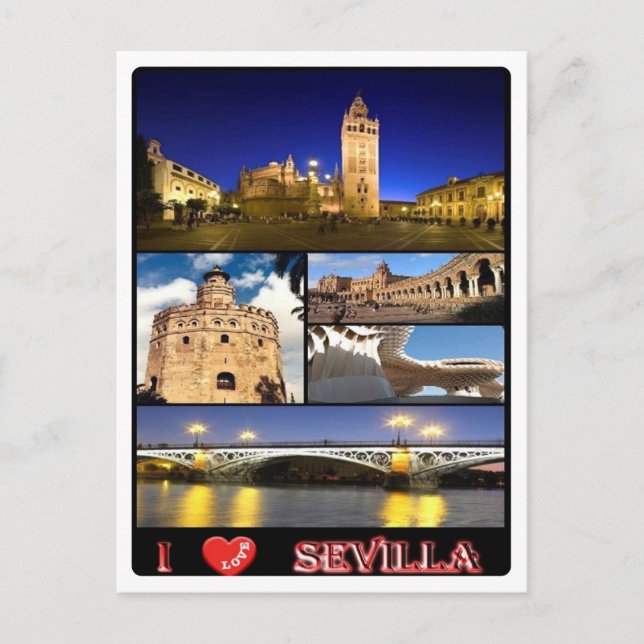 Postal España - Sevilla - Amo -
