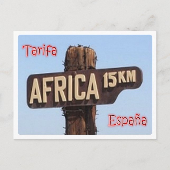 Postal España - Tarifa - Rótulo - (Anverso)