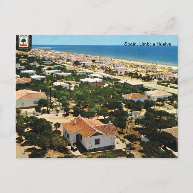 Postal España, Umbria Huelva (Anverso)