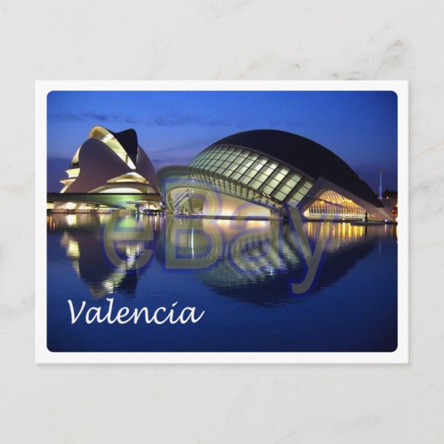 Postal España - Valencia (Anverso)