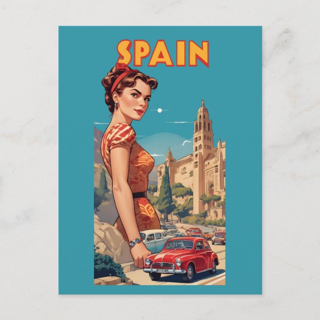 Postal España vintage (Anverso)