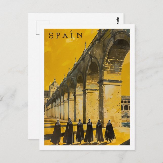 Postal España Vintage Famous Travel Place (Anverso / Reverso)
