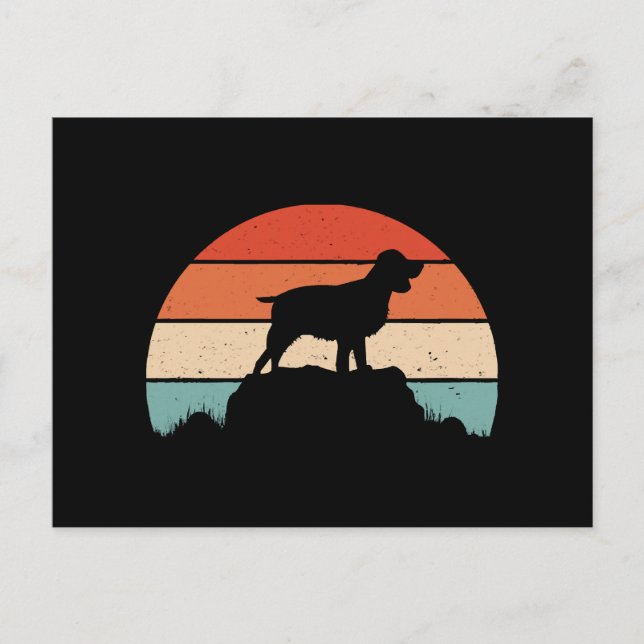 Postal Espanilo de resorte inglés (Anverso)