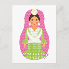 postal española Matryoshka