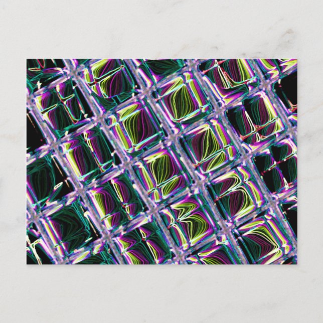 Postal Especial de Blacklight (Anverso)