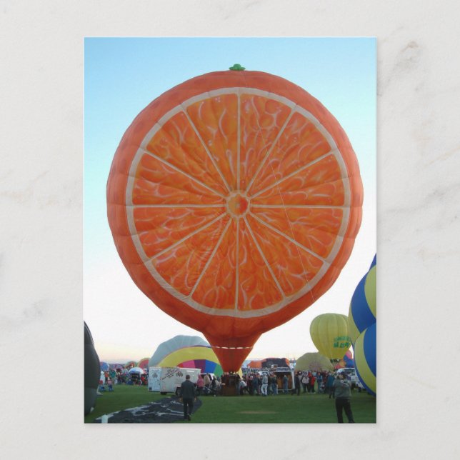 Postal Especial de globo-21 (Anverso)