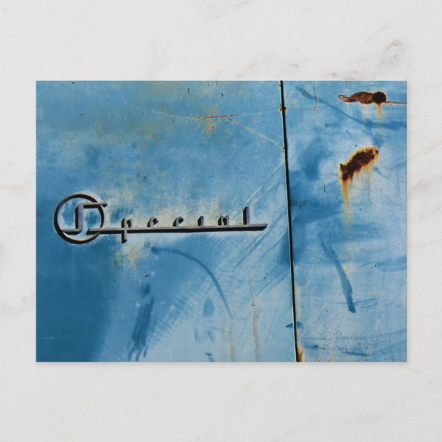 Postal "Especial" - Rusty coche americano (Anverso)
