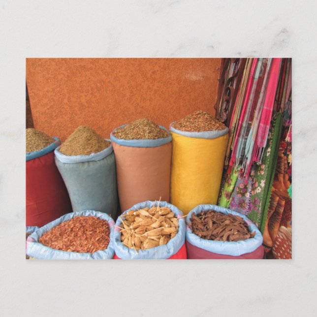 Postal especias marrackech (Anverso)