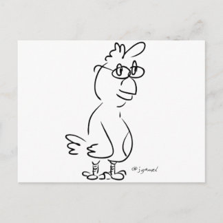 Postal Especificaciones del pollo