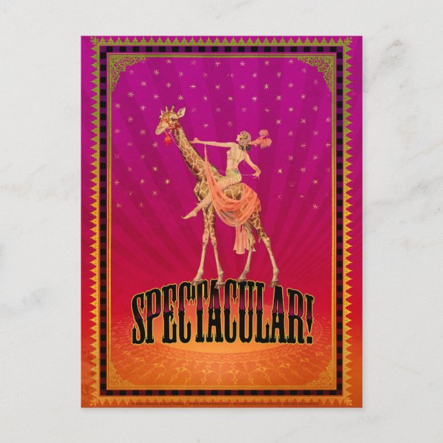 Postal ¡Espectacular! (Anverso)