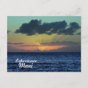 Postal Espectacular atardecer, Lahaina, Maui Hawaii