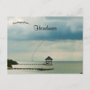 Postal Espectaculares aguas en Honduras