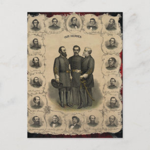 Postal Espectaculares héroes de la guerra civil ⚔️ 🎖️ es