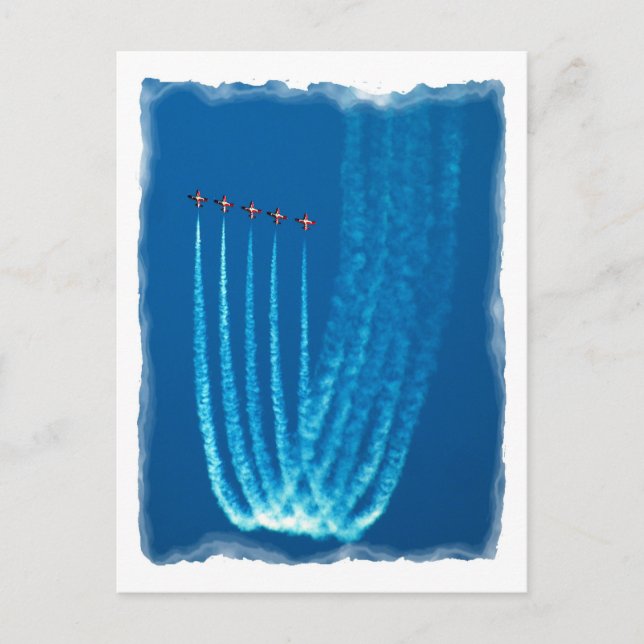 Postal Espectáculo aéreo en San Francisco (Anverso)