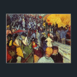Postal Espectadores en el Bella Artes Arles Van Gogh<br><div class="desc">Espectadores en Arena en Arles, Vincent van Gogh. Óleo sobre lienzo, 73 x 92 cm. San Petersburgo, Hermitage. F 548, JH 1653 Vincent Willem van Gogh (30 de marzo de 1853 a 29 de julio de 1890) fue un artista Post-impresionista holandés. Algunas de sus pinturas están ahora entre las obras...</div>
