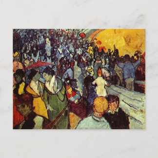 Postal Espectadores en el Bella Artes Arles Van Gogh