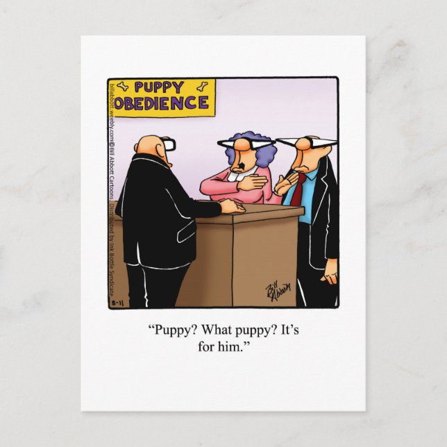 Postal "Espectiquines" del Humor Matrimonial (Anverso)