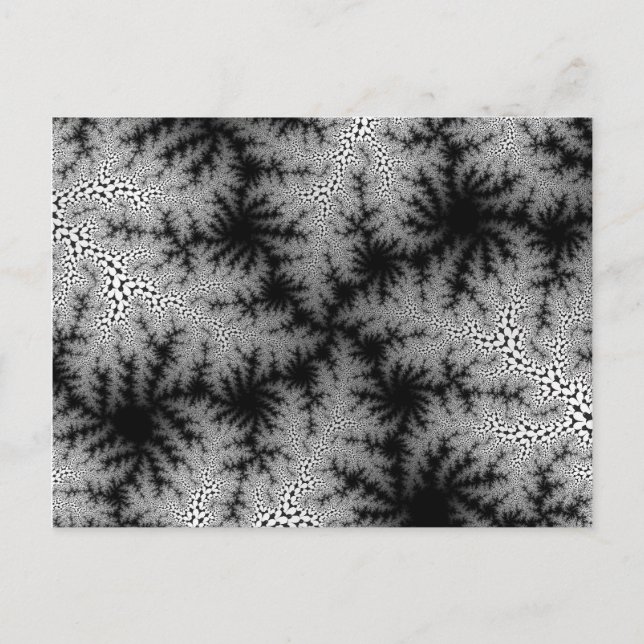 Postal Espectro de humo negro (Anverso)