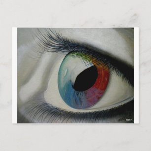 POSTAL ESPECTRO DE OJOS