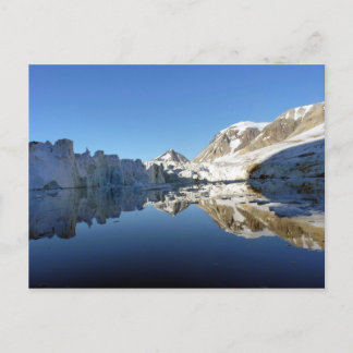 Postal Espejo de imágenes en Svalbard