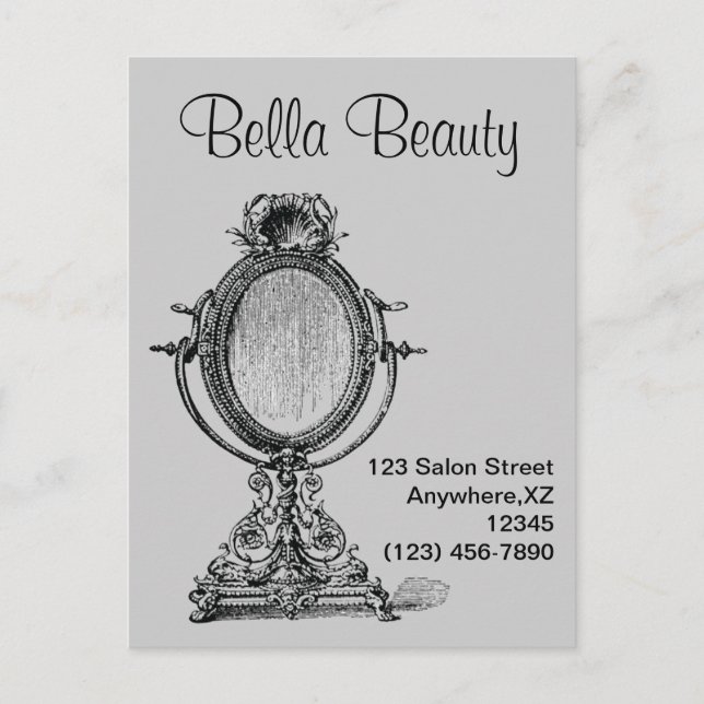 Postal Espejo vintage (Anverso)